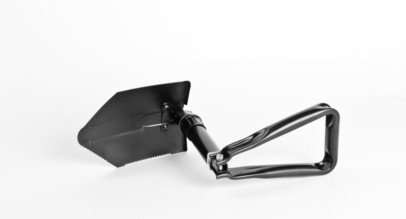 Foldable Camp Shovel w/ Storage Pouch