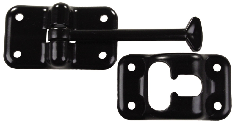 T-Style Door Holder 3-1/2" Black