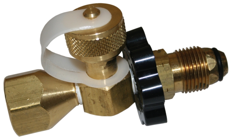 TEE ADD-A-FLOW W/HANDWHEEL W/FEMALE POL X MALE 1" -20 - Packaged