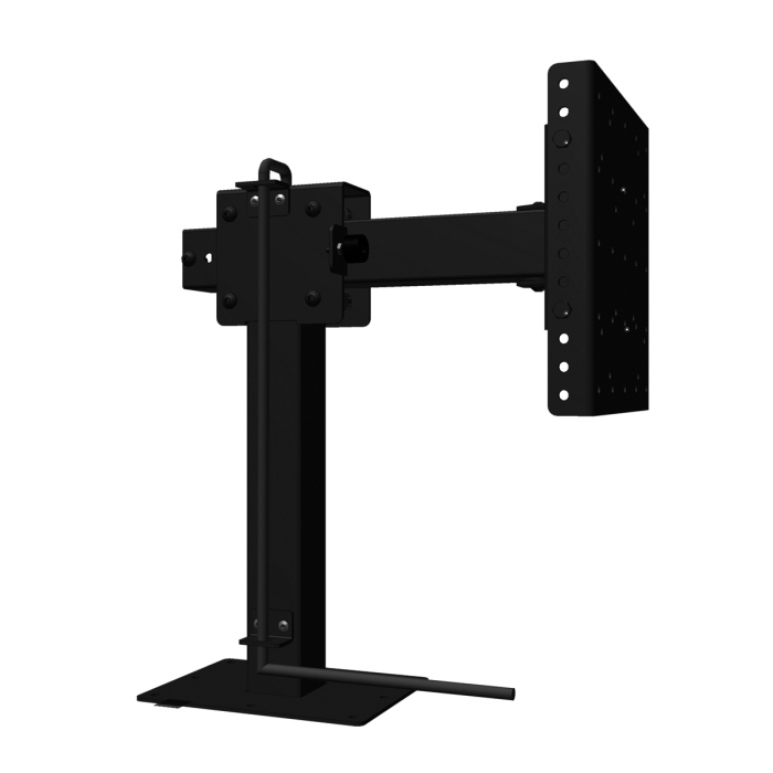 SLIDE-OUT AND SWIVEL TV MOUNT