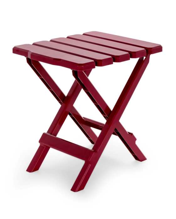 Small Adirondack Style Folding Table - Red