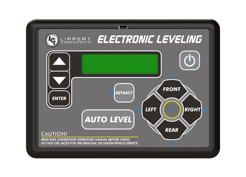 LCD Interface Panel Hydraulic 5th Wheel