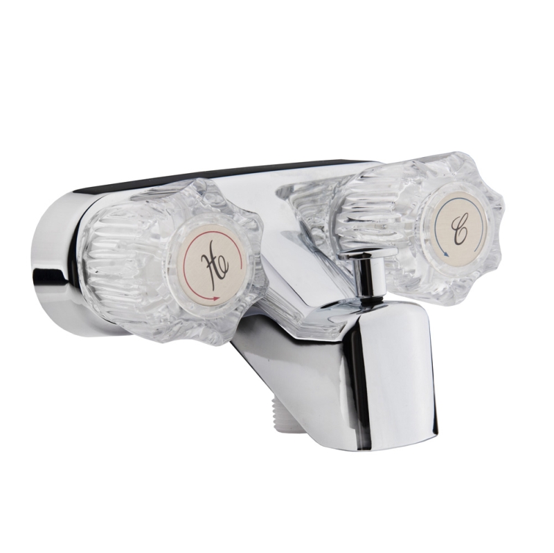RV Tub & Shower Diverter Faucet - Chrome Polished