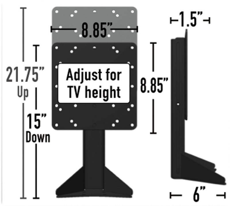 UNIVERSAL TV MOUNT Base