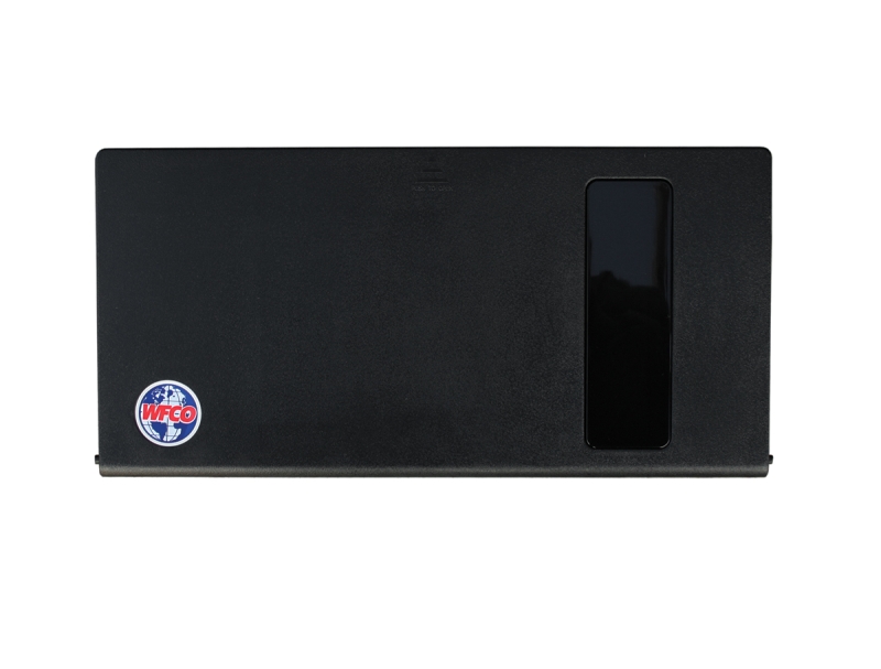 Plastic Flip Down Door - Black
