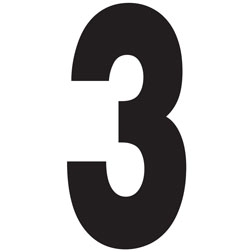 BLACK NUMBER - 3