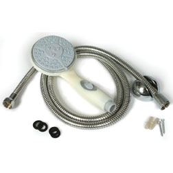 HANDHELD SHOWER KIT OFF - WHITE