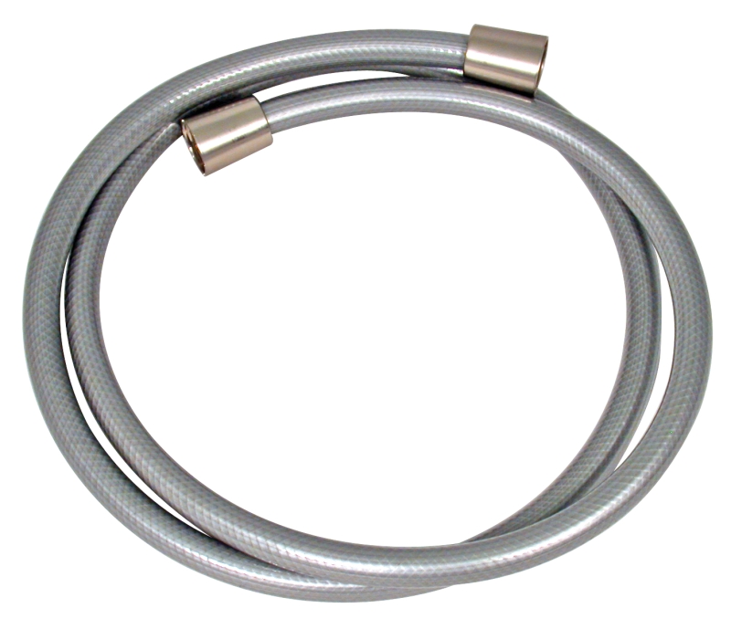 SHOWER HOSE 60" BRUSHED NICKEL VINYL