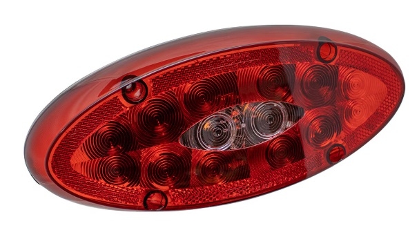 LED Elliptical Stop/Turn/Tail & Backup Light