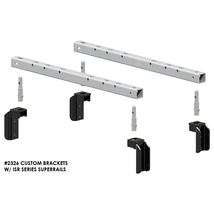 #2326 ISR Series SuperRail 18K Custom Mounting Kit for 1999-2010 GM 2500 & 3500 Trucks