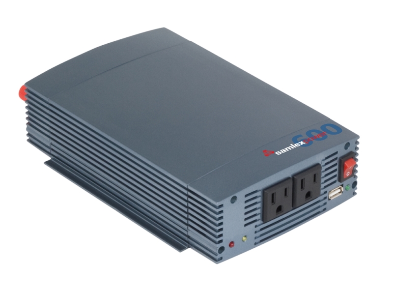 PURE SINE WAVE INVERTER 600 WATT W/ USB PORT