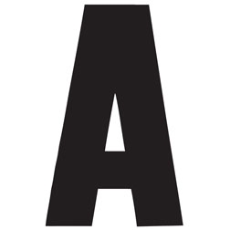BLACK LETTER - A