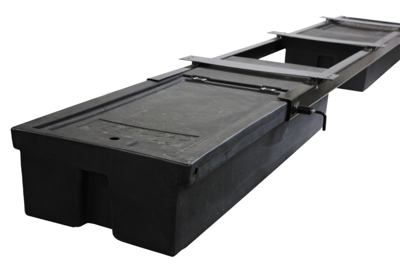 Underchassis Storage Container - Double - No Tire Carrier - 96"