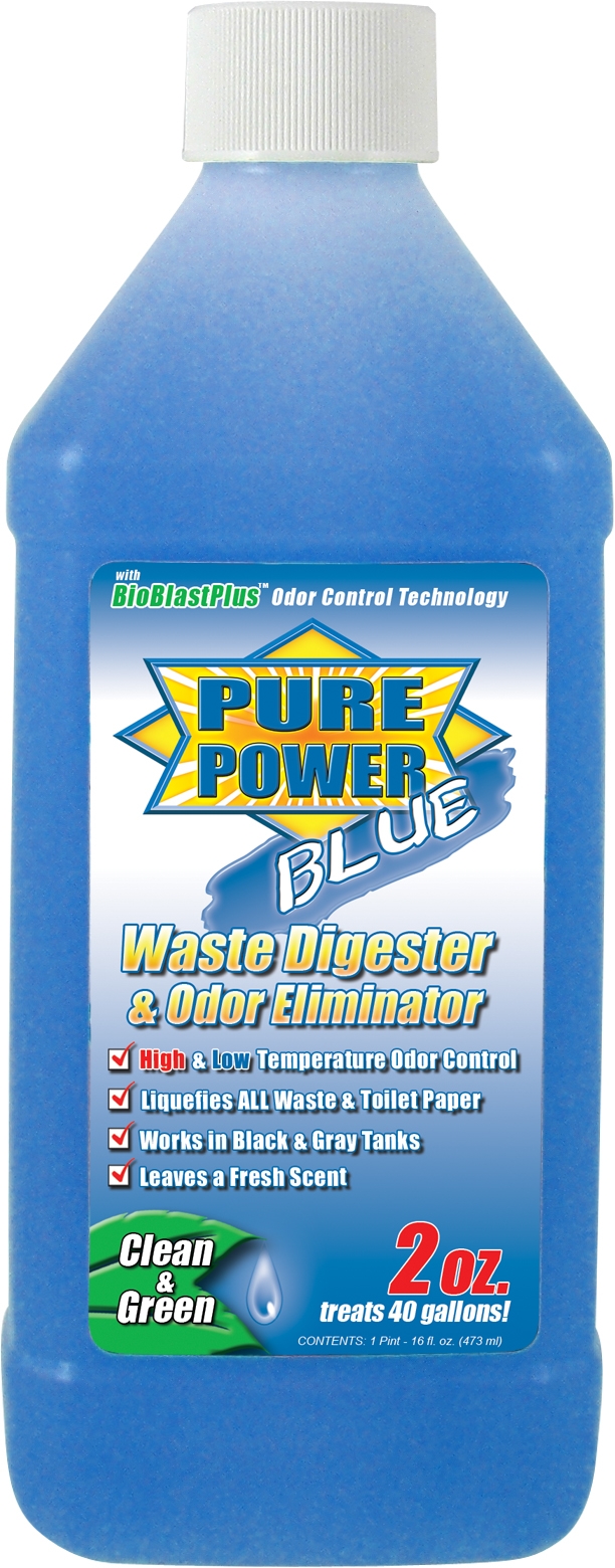PURE POWER BLUE WASTE DIGESTER - 16 OZ