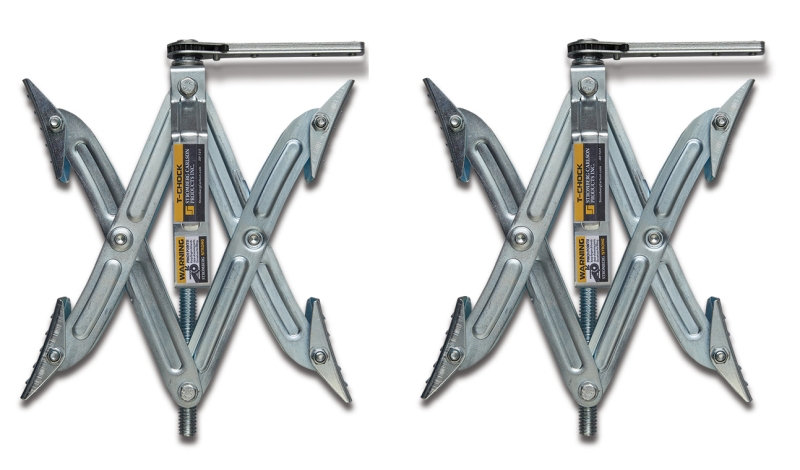 T-Chock w/ Wrench - 2 Pack