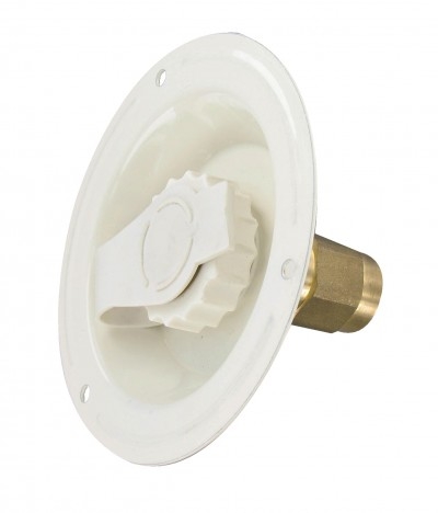 CITY  WATER INLET -RECESSED COLONIAL WHITE  BULK