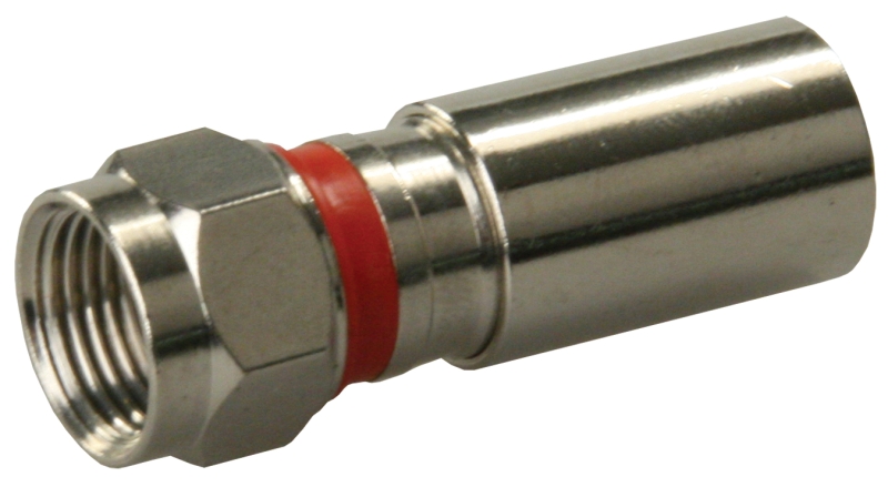 RG59 CRIMPED COAX END FOR HD/ SATELLITE