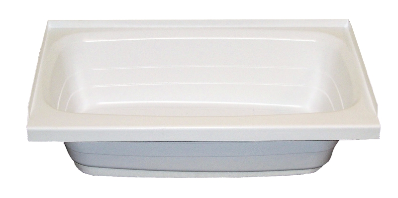 BATH TUB - LH DRAIN - WHITE - 24" X 36"
