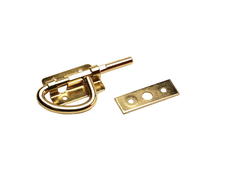 Bunk Latch  3-1/2" Brass Finish