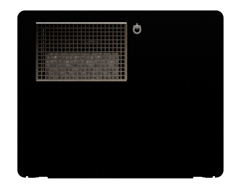 Door Water Heater  SAW6 EB Black