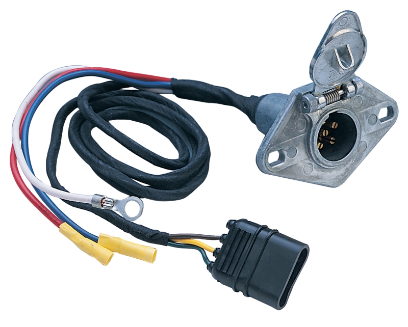 Adapter 6 WAY Metal Round to 4 Flat