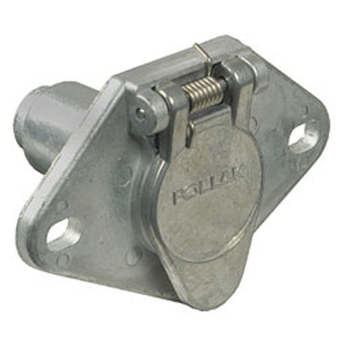 Connector car end 4 way zinc retail bag
