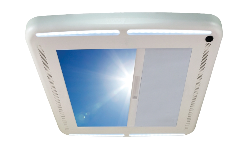 Vent Shade w/ Integrated LED Lighting