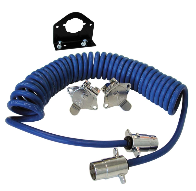 FOUR WIRE FLEXO-COIL WITH PLUGS & BRACKET