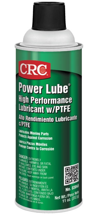 POWER LUBE INDUSTRIAL HIGH PERFORMANCE LUBRICANT W/PTFE  11 Oz.