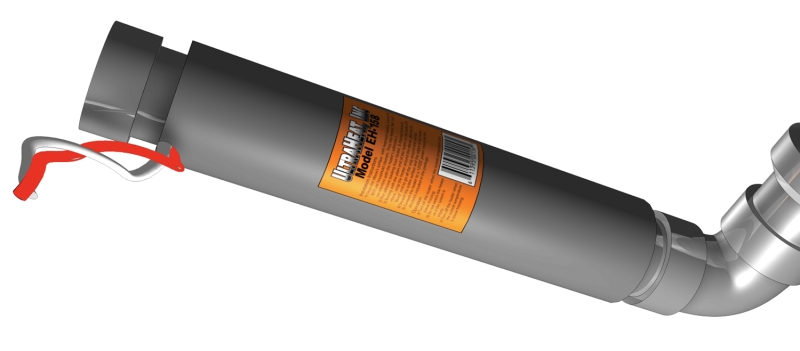 ULTRAHEAT Pipe Heater 1-1/2" Pipe  12" Long