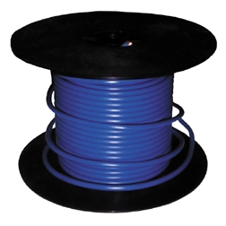 10 GAUGE WIRE - 100' SPOOL  BLUE