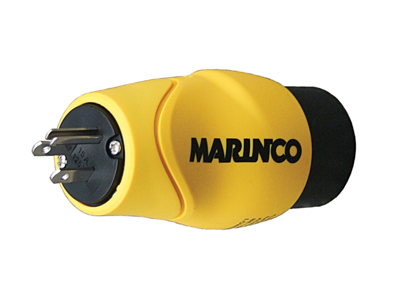 EEL STRAIGHT ADAPTER 15 AMP STRAIGHT BLADE TO 30 AMP FEMALE LOCKING