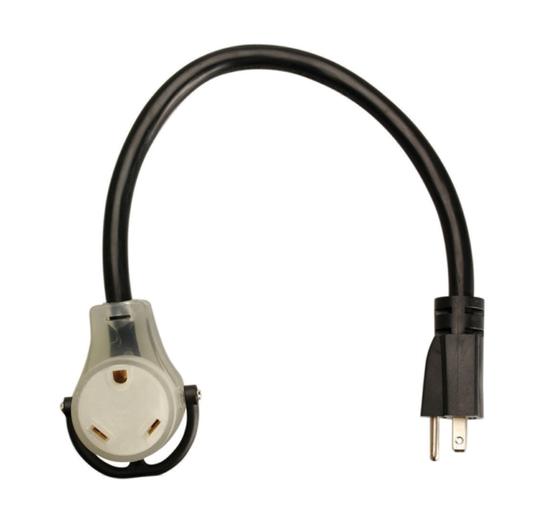 ADAPTER CONVERSION 14/3-18" 15A MALE/30A FEMALE