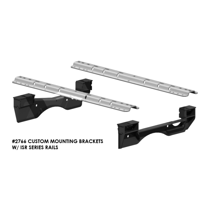 #2766 ISR Series 20K Custom Mounting Kit for 2017-2023 Ford F250 & F350 Trucks w/ aluminum bed