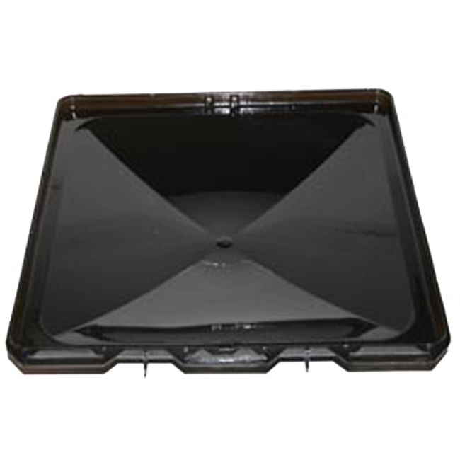 VENT LID ROOF NEW STYLE 14" SMOKE