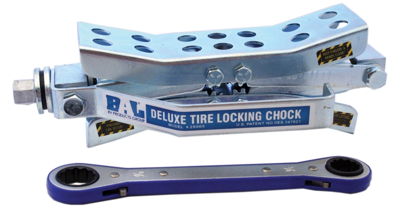 TIRE LOCKING CHOCK