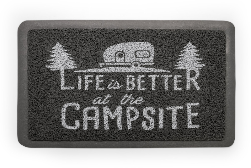 LIBATC Scrub Rug - Grey/White