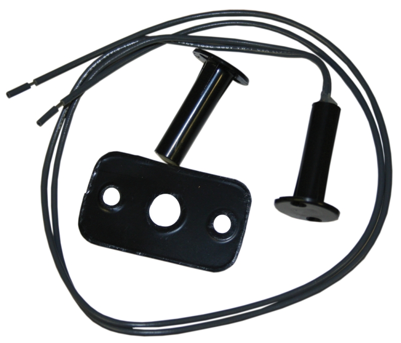 3/8 CORE ROUND MAGNETIC DOOR SWITCH (OPEN) BLACK