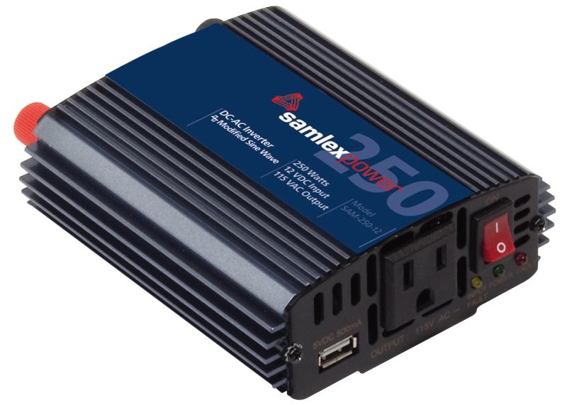Modified Sine Wave Inverter 250 Watt w/ USB Port