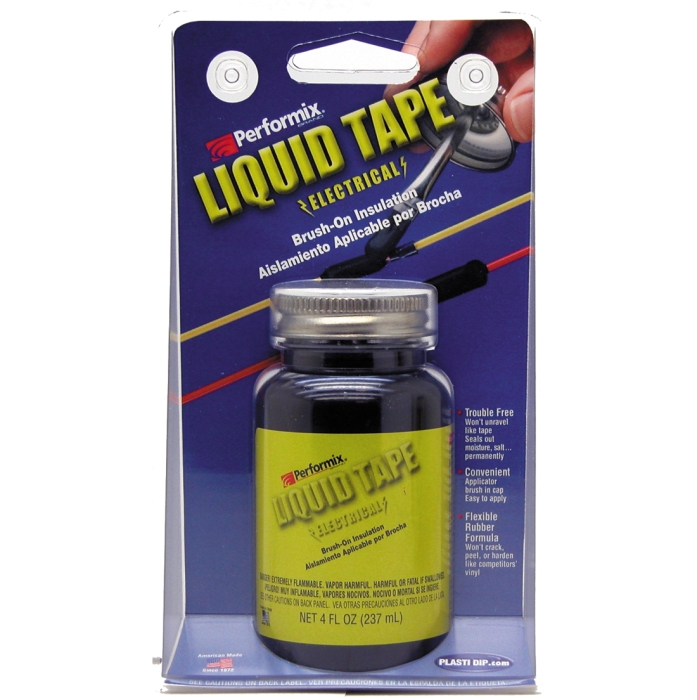 BLACK LIQUID ELECTRICAL TAPE 4 OZ.