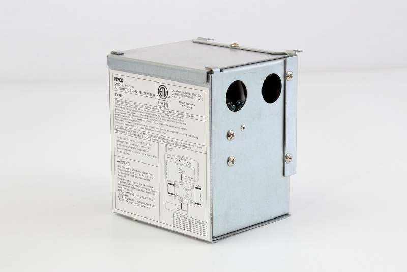 30 AMP SHORE/ GENERATOR AUTOMATIC TRANSFER SWITCH
