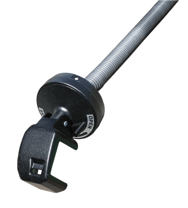 Right Hand Spring Heavy Duty Black Casting