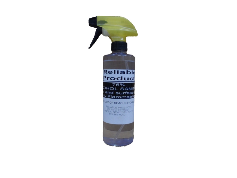 HAND SANITIZER 75% ALCOHOL 16 OUNCE