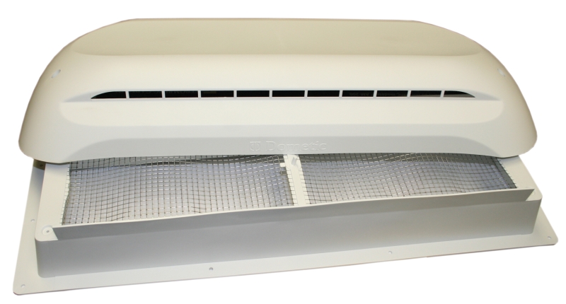 REFRIGERATOR VENT CAP AND BASE - POLAR WHITE