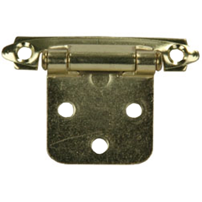 HINGE FLUSH SELF - CLOSING BRASS 2/PKG
