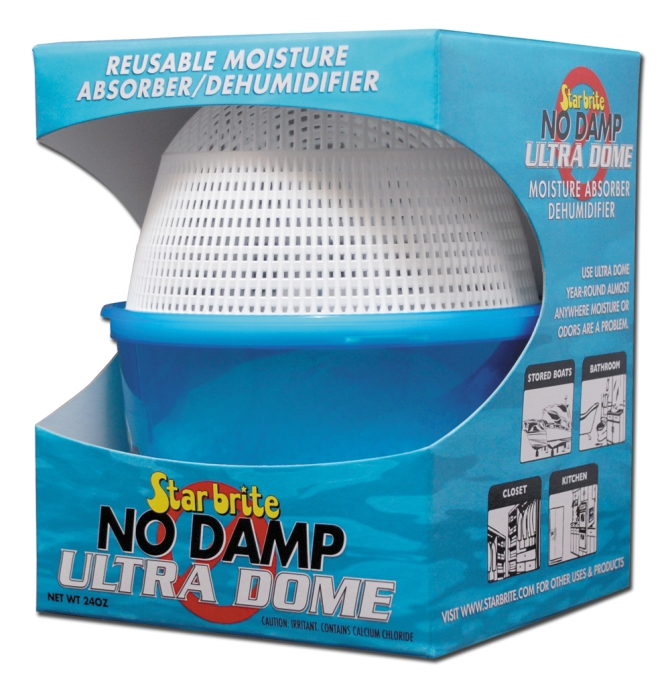 Starbrite No Damp Ultra Dome Dehumidifier  2-12 oz Pouches 24 Oz.