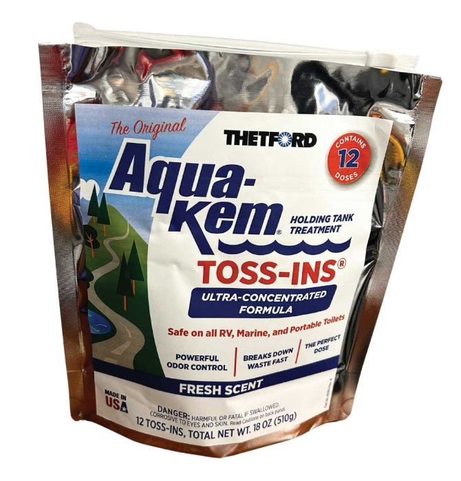 Aqua-Kem Fresh Scent - Toss-Ins (12/Bag)