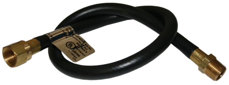 HOSE THERMOPLASTIC 24" 3/8" FEMALE FLARE SWIVEL X 3/8" MPT
