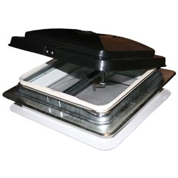 Roof Vent Non-Powered 14"  Metal Non-Painted Base  Smoke Lid