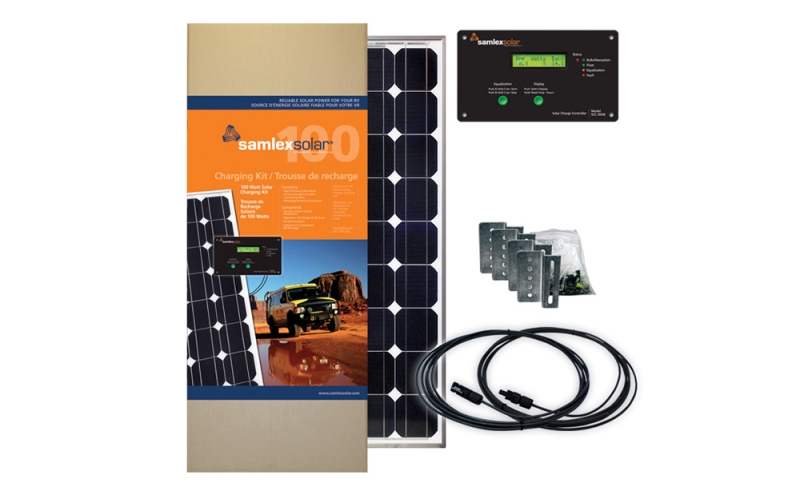 Solar Charging Kit - 100 Watts with 30A Charge Controller